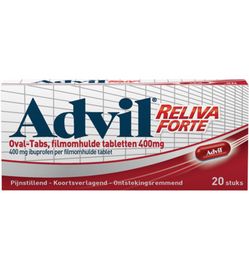 Advil Advil Reliva 400mg ovaal blister (20drg)