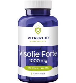 Vitakruid Vitakruid Visolie Forte 1000 mg EPA 35% DHA 25% (90sft)