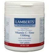 Lamberts Vitamine C 1500 Time release & bioflavonoiden (120tb) 120tb