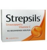 Strepsils Strepsils Sinaasappel / Vitamine C (36zt)
