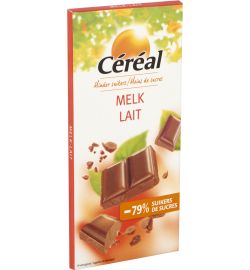 Céréal Céréal Tablet melk maltitol glutenvrij (80g)