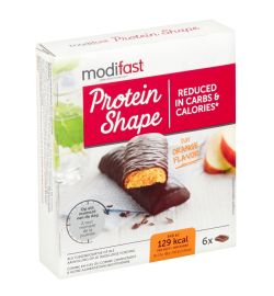 Modifast Modifast Control reep pure chocolade/sinaasappel 6 x 31 gra (6x31g)