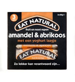 Eat Natural Eat Natural Almond apricot yoghurt 3 x 50 gram (3x50g)