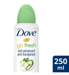 Dove Deodorant spray Go fresh cucum (250ml) 250ml thumb
