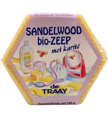 De Traay Zeep sandelhout bio (100g) 100g