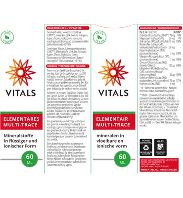 Vitals Elementair multi-trace (60ml) 60ml