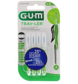 Gum Gum Trav-ler rager 1.1mm (groen) (4st)