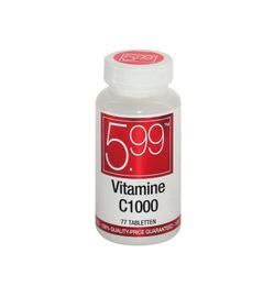 5.99 5.99 Vitamine C 1000 mg (60tb)