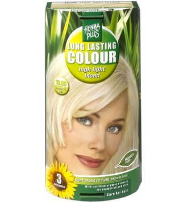 Hennaplus Long lasting colour 10.00 highlight blond (100ml) 100ml