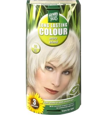 Hennaplus Long lasting colour 00 blonde coupe soleil (140ml) 140ml