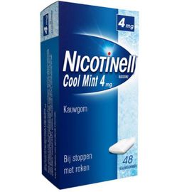 Nicotinell Nicotinell Kauwgom cool mint 4 mg (48st)