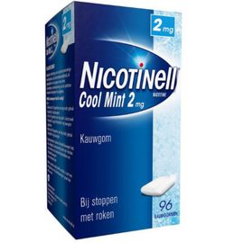Nicotinell Nicotinell Kauwgom cool mint 2 mg (96st)