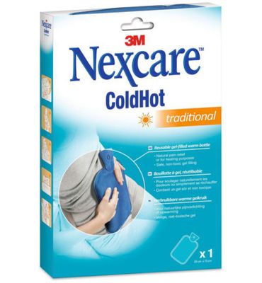 Nexcare Cold hot kruik traditioneel fluweel gevuld met gel (1st) 1st