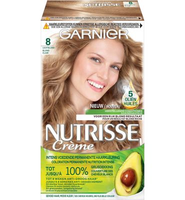 Garnier Nutrisse 8.0 blond vanille (1set) 1set
