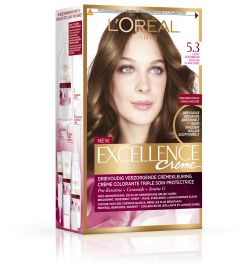 L'Oréal L'Oréal Excellence creme 5.3 licht goudbruin (1set)