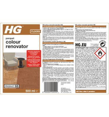 HG Parket colour renovator 68 (500ml) 500ml