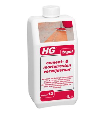 HG Limex cement & mortelrest verwijderaar 12 (1000ml) 1000ml