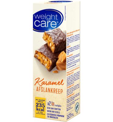 Weight Care Maaltijdreep karamel (2st) 2st