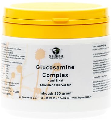De Groene Os Glucosamine complex hond & kat (250g) 250g