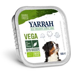 Yarrah Yarrah Hondenvoer chunks vega bio (150g)