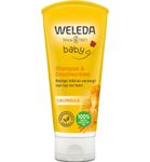 Weleda Calendula baby shampoo & douchecreme (200ml) 200ml thumb