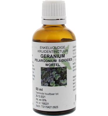Natura Sanat Pelargonium / geraniumwortel tinctuur (50ml) 50ml