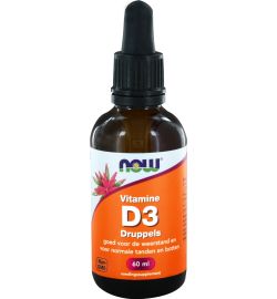 Now Now Vitamine D3 druppels 400IE (60ml)