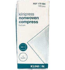 Klinion Klinion Kompres non woven 5 x 5 cm 175004 (100st)