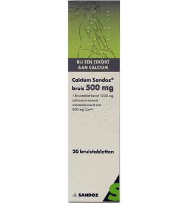 Sandoz Calcium 500mg (20brt) 20brt