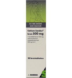 Sandoz Sandoz Calcium 500mg (20brt)