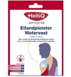 Heltiq HeltiQ Eilandpleister watervast 9 x 10cm (4st)