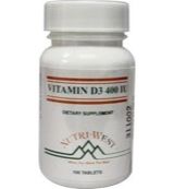 Nutri West Vitamine D3 400 (100tb) 100tb