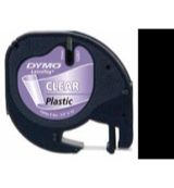 Dymo Letratag tape transparant (1st) 1st
