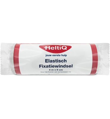 HeltiQ Elastisch fixatiewindsel 4m x 8cm (1st) 1st