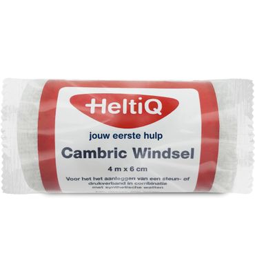 HeltiQ Cambric windsel 4m x 6cm (1st) 1st