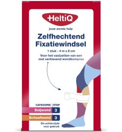 Heltiq HeltiQ Zelfhechtend windsel 4m x 8cm (1st)