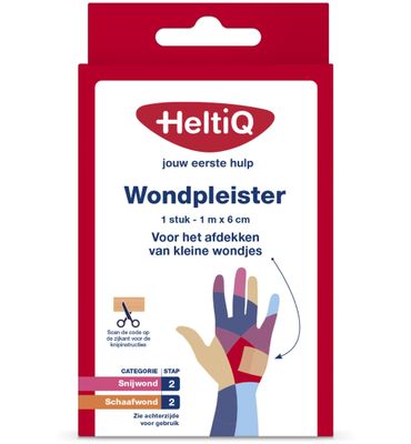 HeltiQ Wondpleister 1m x 6cm (1st) 1st