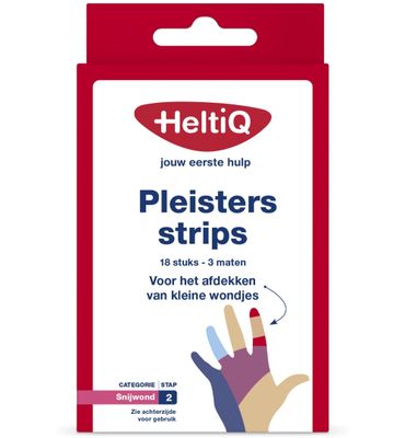 HeltiQ Pleisterstrips waterafstotend & elastisch (18st) 18st