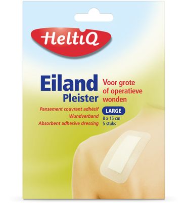 HeltiQ Eilandpleisters 8 x 15cm (5st) 5st