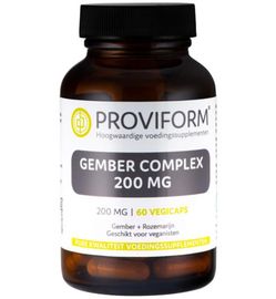 Proviform Proviform Gember complex 370 mg (60vc)