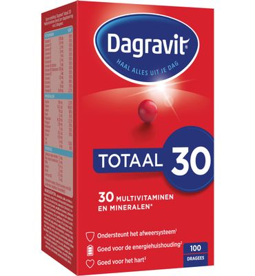 Dagravit Totaal 30 (100drg) 100drg