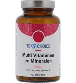 TS Choice TS Choice Multi vitaminen en mineralen (60tb)