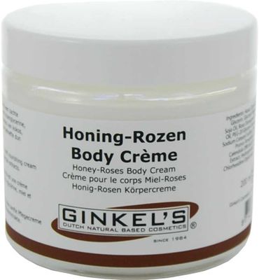 Ginkel's Bodycreme honing rozen (200ml) 200ml