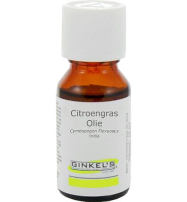 Ginkel's Citroengras olie (15ml) 15ml