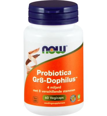 Now Biotica Gr8-dophilus vh probiotica (60vc) 60vc