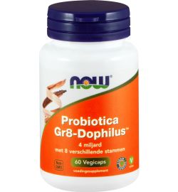 Now Now Biotica Gr8-dophilus vh probiotica (60vc)