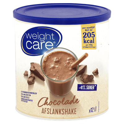 Weight Care Afslankshake chocolade (324G) 324G