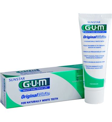 Gum Original white tandpasta (75ml) 75ml