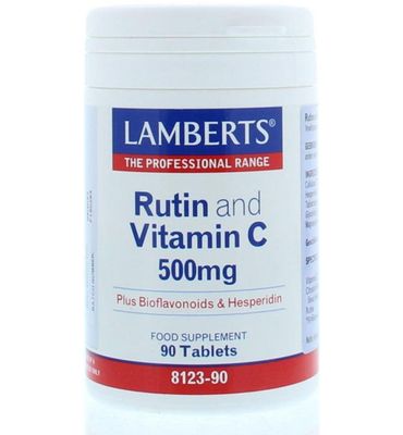 Lamberts Vitamine C 500mg rutine & bioflavonoiden (90tb) 90tb