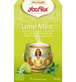 Yogi Tea Yogi Tea Lime mint bio (17st)